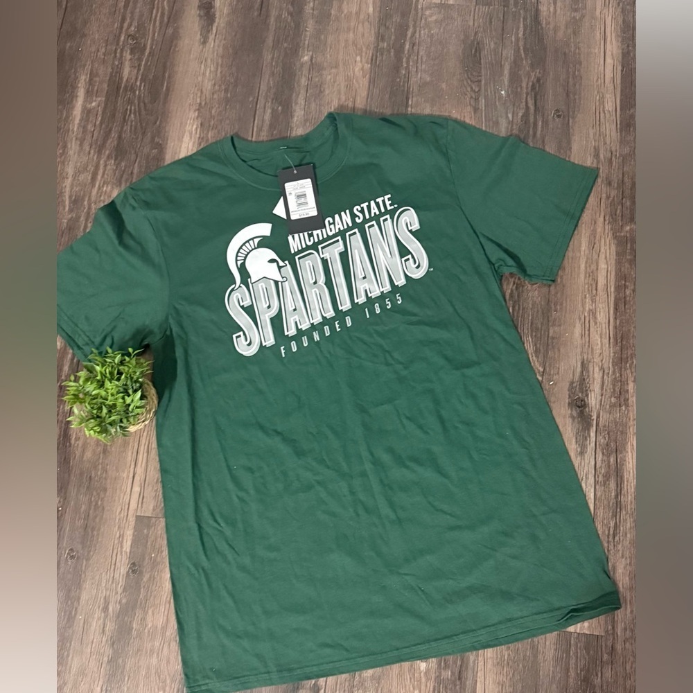 Spartans Green Short Sleeve Tee